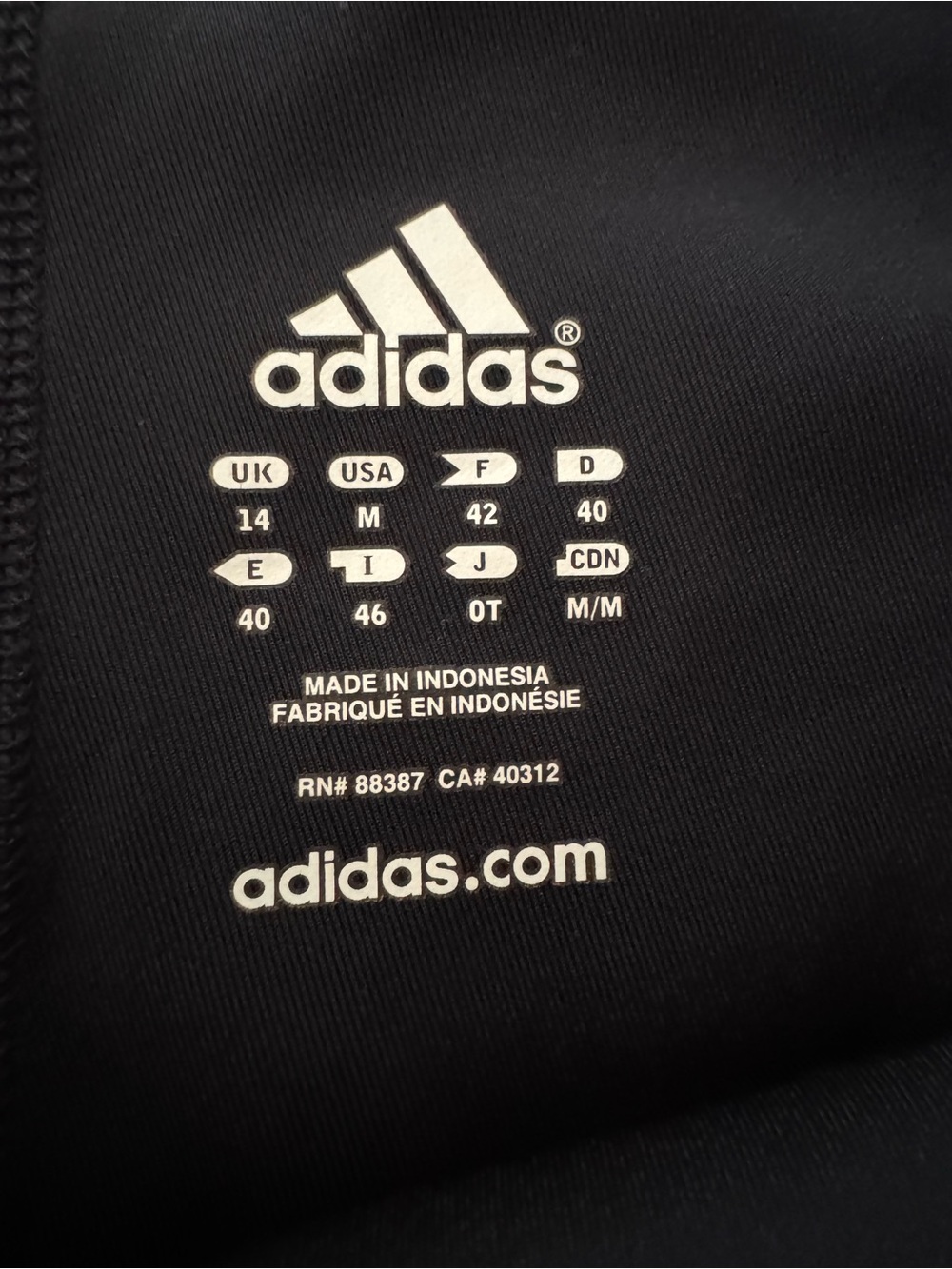 adidas Black Athletic Logo Tank - Picture 2 of 5
